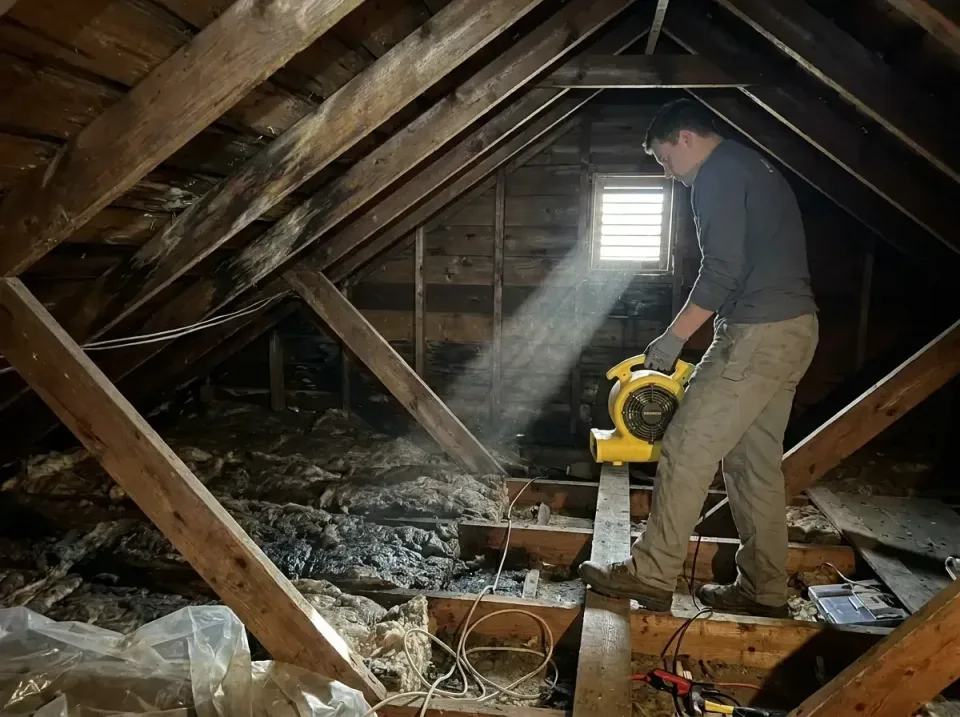 attic-water-damage-drying-proc-007 — frequently asked questions, Emergency Water Extraction & 24/7 Flood Response in Terryvi…